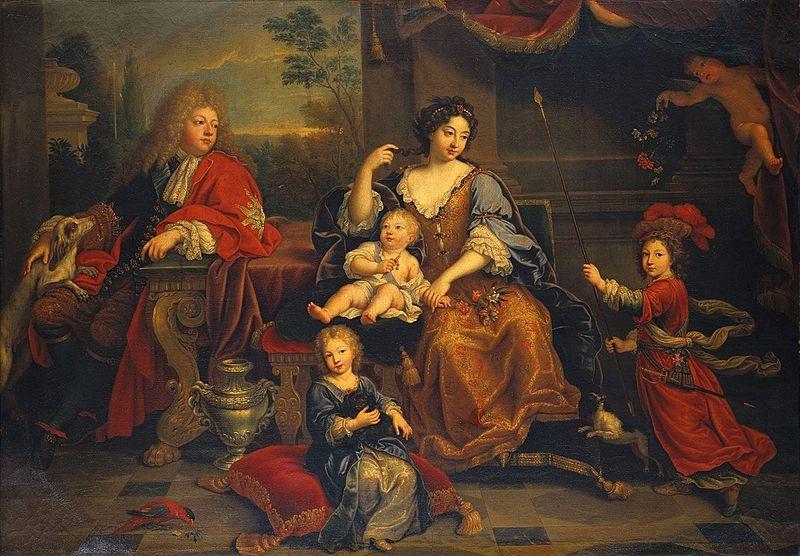 Pierre Mignard La Famille du Grand Dauphin Sweden oil painting art